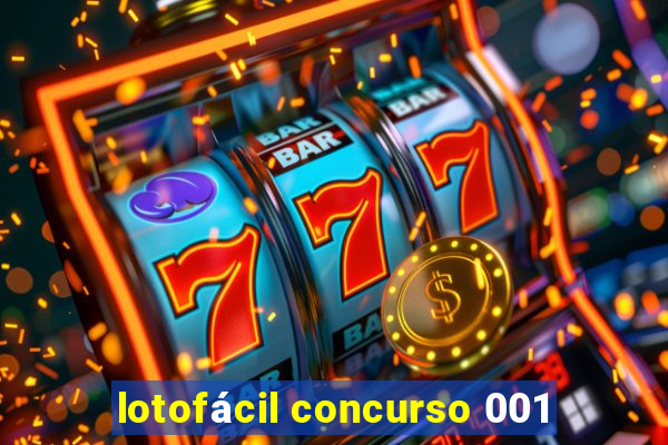 lotofácil concurso 001